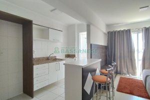 Apto Mobiliado com 55m², 1 dormitório, 1 vaga, no bairro Lourdes em Caxias do Sul para Alugar