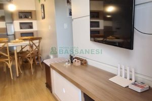 Apto Mobiliado com 77m², 3 dormitórios, 2 vagas, no bairro Pio X em Caxias do Sul para Alugar ou Comprar