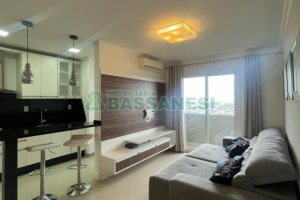 Apto Mobiliado com 90m², 3 dormitórios, 2 vagas, no bairro Madureira em Caxias do Sul para Alugar