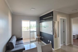 Apto Mobiliado com 55m², 2 dormitórios, 2 vagas, no bairro Bela Vista em Caxias do Sul para Alugar