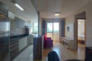 Apto Mobiliado com 54m², 2 dormitórios, 1 vaga, no bairro De Lazzer em Caxias do Sul para Alugar