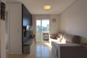 Apartamento com 66m², 2 dormitórios, 2 vagas, no bairro Desvio Rizzo em Caxias do Sul para Alugar
