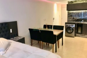 Apto Mobiliado com 30m², 1 dormitório, 1 vaga, no bairro Petrópolis em Caxias do Sul para Alugar