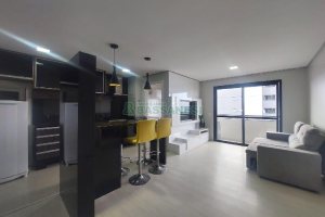 Apto Mobiliado com 58m², 1 dormitório, 1 vaga, no bairro Villagio Iguatemi em Caxias do Sul para Alugar