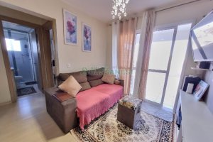 Apto Mobiliado com 72m², 2 dormitórios, 1 vaga, no bairro Vinhedos em Caxias do Sul para Alugar