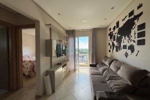 Apto Mobiliado com 72m², 2 dormitórios, 1 vaga, no bairro De Lazzer em Caxias do Sul para Alugar