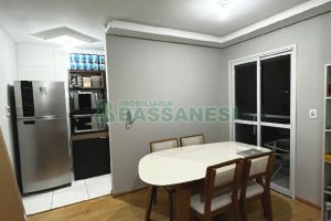 Apartamento com 58m², 2 dormitórios, 2 vagas, no bairro São Luiz em Caxias do Sul para Alugar