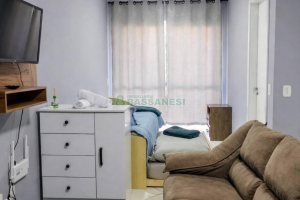 Apto Mobiliado com 40m², 1 dormitório, 1 vaga, no bairro Presidente Vargas em Caxias do Sul para Alugar