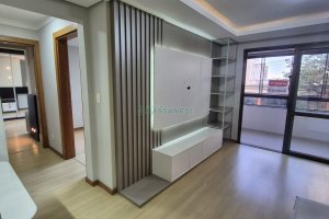 Apto Mobiliado com 95m², 2 dormitórios, 2 vagas, no bairro São Pelegrino em Caxias do Sul para Alugar