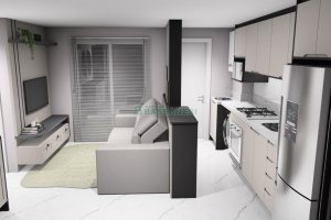 Apto Mobiliado com 514m², 2 dormitórios, 1 vaga, no bairro São Leopoldo em Caxias do Sul para Alugar
