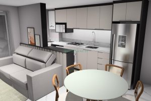 Apto Mobiliado com 514m², 2 dormitórios, 1 vaga, no bairro São Leopoldo em Caxias do Sul para Alugar