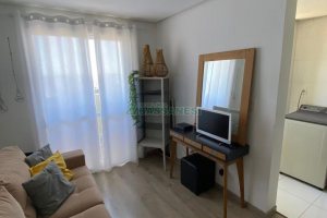 Apto Mobiliado com 47m², 2 dormitórios, 1 vaga, no bairro Nossa Senhora de Lourdes em Caxias do Sul para Alugar