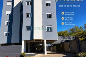 Apartamento com 52m², 2 dormitórios, 3 vagas, no bairro Treviso em Caxias do Sul para Comprar
