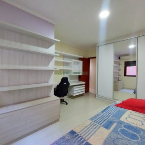 Apto Mobiliado com 112m², 3 dormitórios, 1 vaga, no bairro Sagrada Família em Caxias do Sul para Alugar