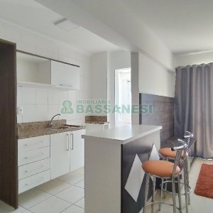 Apto Mobiliado com 55m², 1 dormitório, 1 vaga, no bairro Lourdes em Caxias do Sul para Alugar