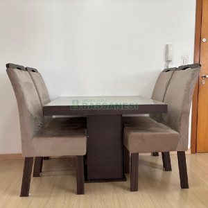 Apto Mobiliado com 55m², 1 dormitório, 2 vagas, no bairro Lourdes em Caxias do Sul para Alugar