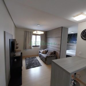 Apto Mobiliado com 62m², 1 dormitório, 1 vaga, no bairro Lourdes em Caxias do Sul para Alugar