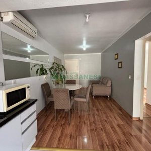 Apto Mobiliado com 76m², 2 dormitórios, 1 vaga, no bairro Jardelino Ramos em Caxias do Sul para Alugar