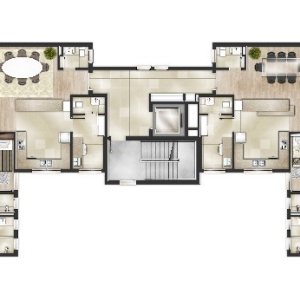 Apartamento com 172m², 3 dormitórios, 3 vagas, no bairro Centro em Caxias do Sul para Comprar
