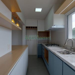 Apto Mobiliado com 79m², 2 dormitórios, 2 vagas, no bairro Medianeira em Caxias do Sul para Alugar