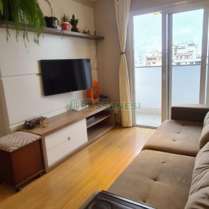 Apto Mobiliado com 77m², 3 dormitórios, 2 vagas, no bairro Pio X em Caxias do Sul para Alugar ou Comprar