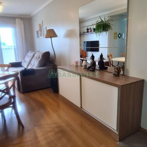 Apto Mobiliado com 77m², 3 dormitórios, 2 vagas, no bairro Pio X em Caxias do Sul para Alugar ou Comprar