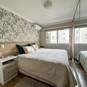 Apto Mobiliado com 91m², 3 dormitórios, 1 vaga, no bairro Jardelino Ramos em Caxias do Sul para Comprar