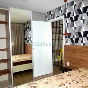 Apto Mobiliado com 46m², 1 dormitório, 1 vaga, no bairro Lourdes em Caxias do Sul para Alugar