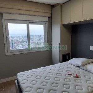 Apto Mobiliado com 80m², 2 dormitórios, 2 vagas, no bairro Madureira em Caxias do Sul para Alugar