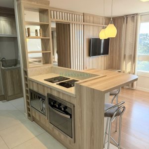 Apto Mobiliado com 40m², 1 dormitório, 1 vaga, no bairro Villagio Iguatemi em Caxias do Sul para Alugar