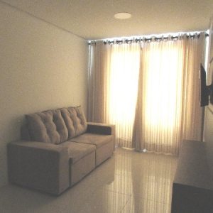 Apto Mobiliado com 50m², 1 dormitório, 1 vaga, no bairro Lourdes em Caxias do Sul para Alugar