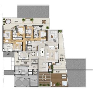 Apartamento com 279m², 4 dormitórios, 4 vagas, no bairro Centro em Caxias do Sul para Comprar