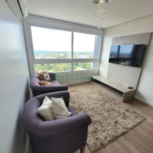 Apto Mobiliado com 38m², 1 dormitório, 1 vaga, no bairro Villagio Iguatemi em Caxias do Sul para Alugar