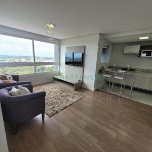 Apto Mobiliado com 38m², 1 dormitório, 1 vaga, no bairro Villagio Iguatemi em Caxias do Sul para Alugar