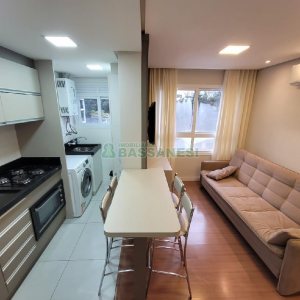 Apto Mobiliado com 35m², 1 dormitório, 1 vaga, no bairro Lourdes em Caxias do Sul para Alugar