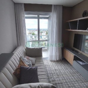Apto Mobiliado com 57m², 2 dormitórios, 2 vagas, no bairro Lourdes em Caxias do Sul para Alugar
