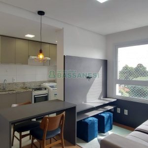 Apartamento com 35m², 1 dormitório, 1 vaga, no bairro Lourdes em Caxias do Sul para Alugar