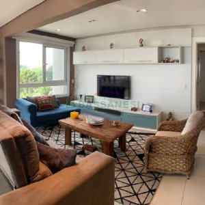 Apto Mobiliado com 174m², 3 dormitórios, 2 vagas, no bairro Lourdes em Caxias do Sul para Comprar