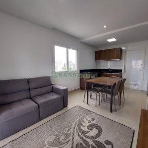 Apto Mobiliado com 64m², 2 dormitórios, 2 vagas, no bairro Panazzolo em Caxias do Sul para Alugar