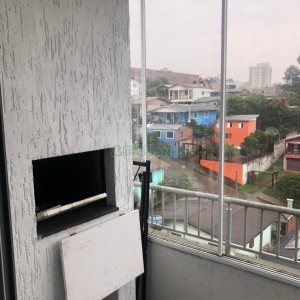 Apartamento com 56m², 2 dormitórios, 1 vaga, no bairro Kayser em Caxias do Sul para Alugar