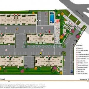 Apartamento com 40m², 2 dormitórios, 1 vaga, no bairro Bela Vista em Caxias do Sul para Alugar