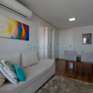 Apto Mobiliado com 49m², 1 dormitório, 1 vaga, no bairro Villagio Iguatemi em Caxias do Sul para Alugar