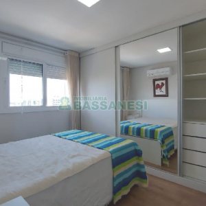 Apto Mobiliado com 49m², 1 dormitório, 1 vaga, no bairro Villagio Iguatemi em Caxias do Sul para Alugar