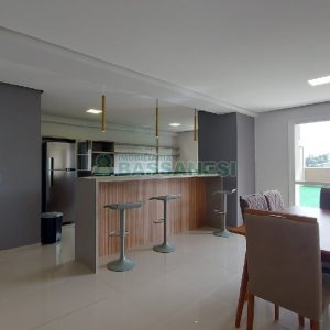 Apto Mobiliado com 55m², 2 dormitórios, 1 vaga, no bairro Panazzolo em Caxias do Sul para Alugar