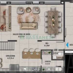 Apartamento com 108m², 3 dormitórios, 2 vagas, no bairro Rio Branco em Caxias do Sul para Comprar