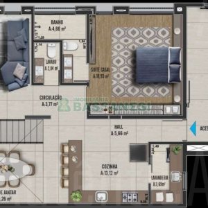 Apartamento com 108m², 3 dormitórios, 2 vagas, no bairro Rio Branco em Caxias do Sul para Comprar