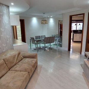 Apto Mobiliado com 120m², 3 dormitórios, 3 vagas, no bairro Jardim América em Caxias do Sul para Alugar