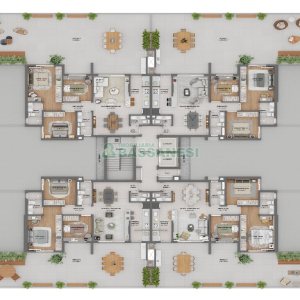 Apartamento com 106m², 3 dormitórios, 2 vagas, no bairro Panazzolo em Caxias do Sul para Comprar