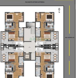 Apartamento com 52m², 2 dormitórios, 1 vaga, no bairro Vale Verde em Caxias do Sul para Comprar