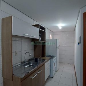 Apto Mobiliado com 49m², 2 dormitórios, 1 vaga, no bairro Desvio Rizzo em Caxias do Sul para Alugar ou Comprar